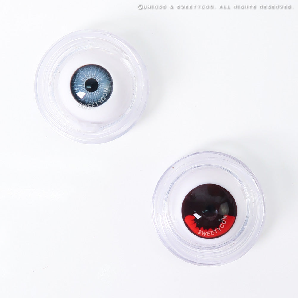 Sweety Demon Killer - Burning Fire II (1 lens/pack)-Colored Contacts-SweetyCon
