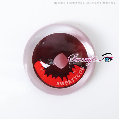 Sweety Demon Killer - Burning Fire II (1 lens/pack)-Colored Contacts-SweetyCon