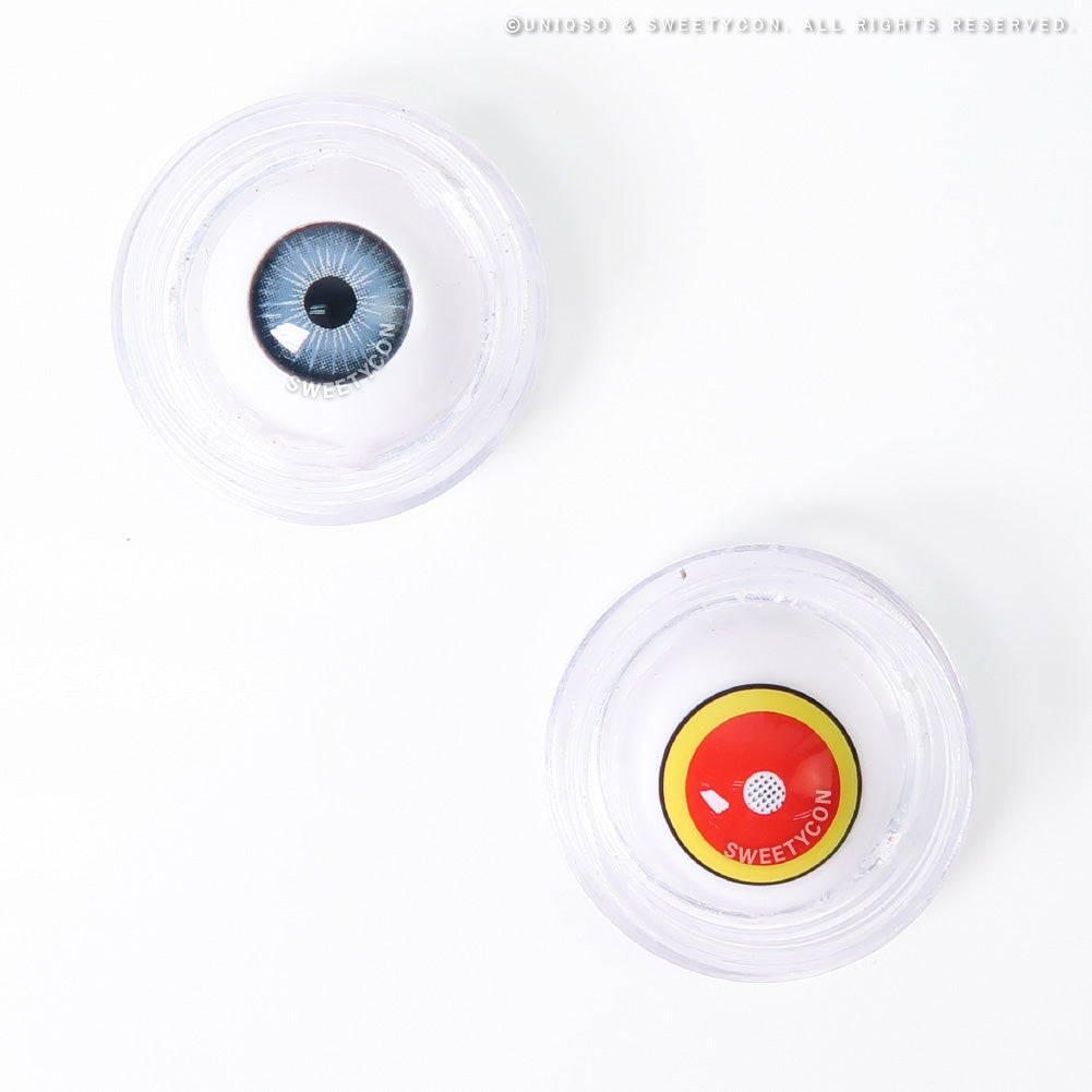 Sweety Demon Killer - Fire Flame (1 lens/pack)-Colored Contacts-SweetyCon