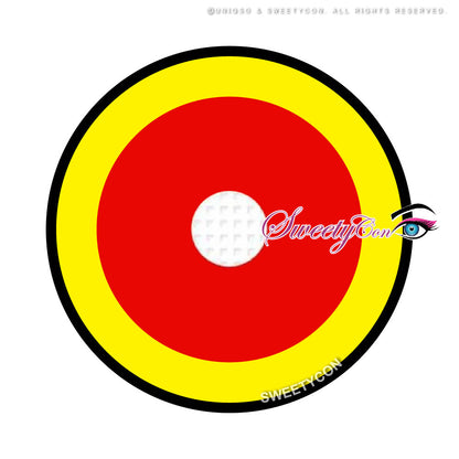 Sweety Demon Killer - Fire Flame (1 lens/pack)-Colored Contacts-SweetyCon