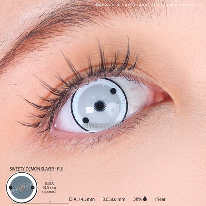 Sweety Demon Killer Spider Demon (1 lens/pack)-Colored Contacts-SweetyCon