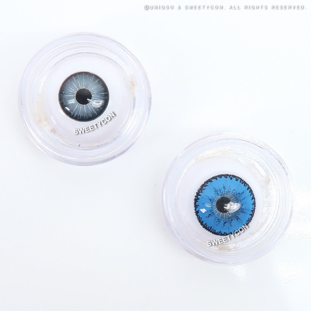 Sweety Devil Blue II (1 lens/pack)-Colored Contacts-SweetyCon