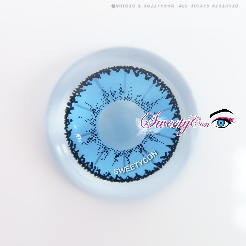 Sweety Devil Blue II (1 lens/pack)-Colored Contacts-SweetyCon