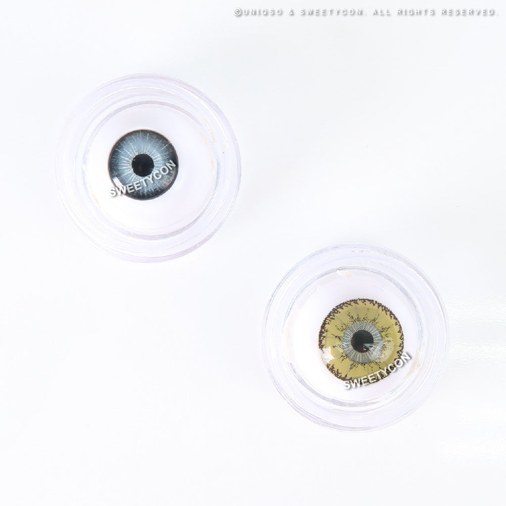 Sweety Devil Yellow (1 lens/pack)-Colored Contacts-SweetyCon