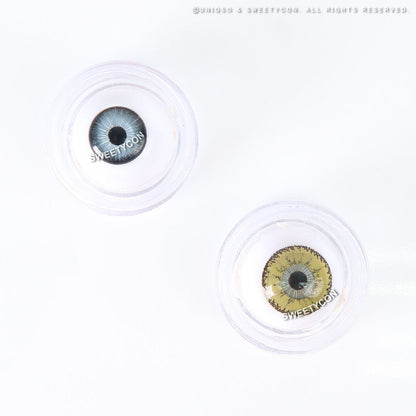 Sweety Devil Yellow (1 lens/pack)-Colored Contacts-SweetyCon