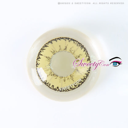 Sweety Devil Yellow (1 lens/pack)-Colored Contacts-SweetyCon
