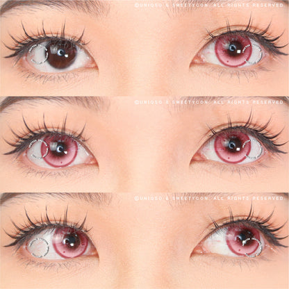 Sweety Dust Rose (1 lens/pack)-Crazy Contacts-UNIQSO
