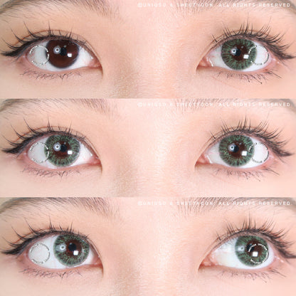 Sweety Emerald (1 lens/pack)-Colored Contacts-SweetyCon
