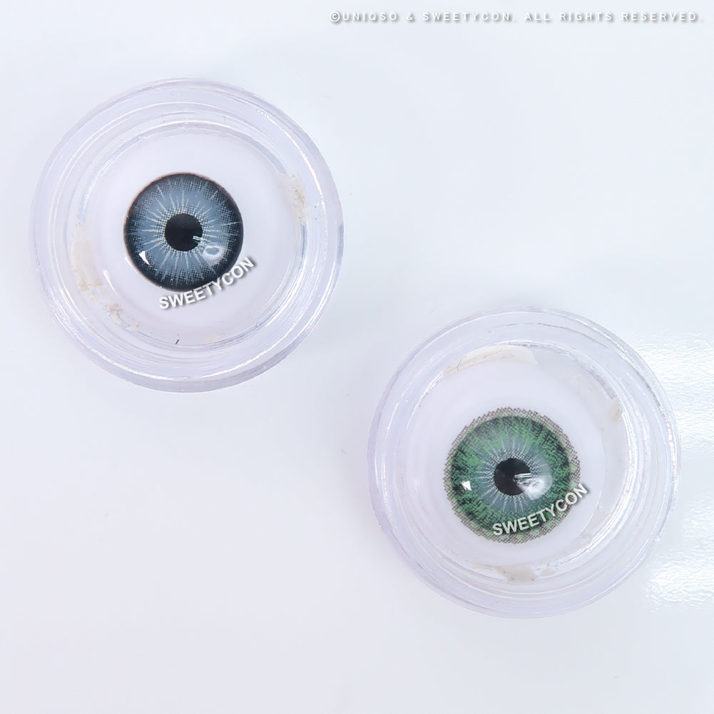 Sweety Emerald (1 lens/pack)-Colored Contacts-SweetyCon