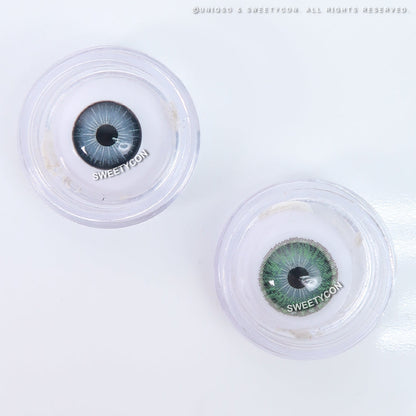 Sweety Emerald (1 lens/pack)-Colored Contacts-SweetyCon
