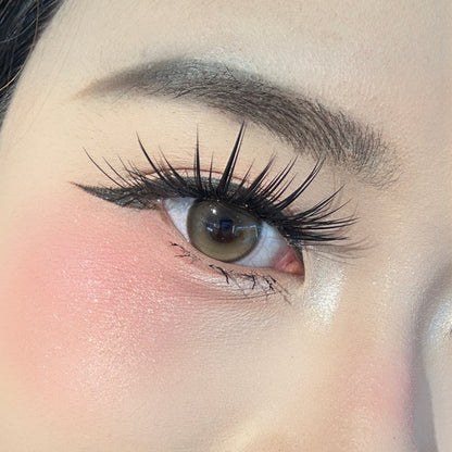 Sweety Frostveil Amber Brown (1 lens/pack)-Colored Contacts-UNIQSO