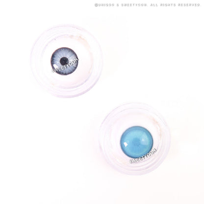 Sweety Glass Ball Blue (1 lens/pack)-Colored Contacts-SweetyCon