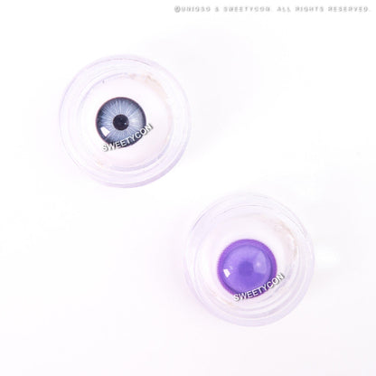 Sweety Glass Ball Violet (1 lens/pack)-Colored Contacts-SweetyCon