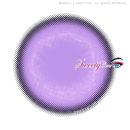 Sweety Glass Ball Violet (1 lens/pack)-Colored Contacts-SweetyCon