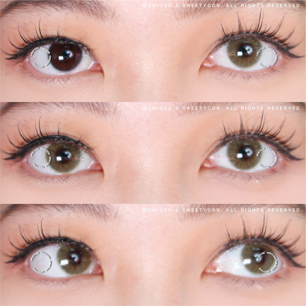 Sweety Hidrocor Amber (1 lens/pack)-Colored Contacts-SweetyCon