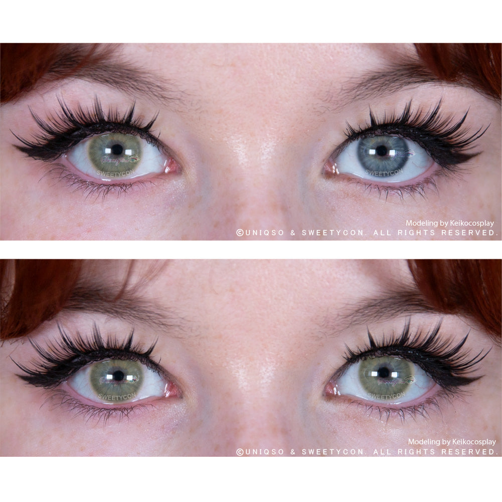 Sweety Hidrocor Amber (1 lens/pack)-Colored Contacts-SweetyCon