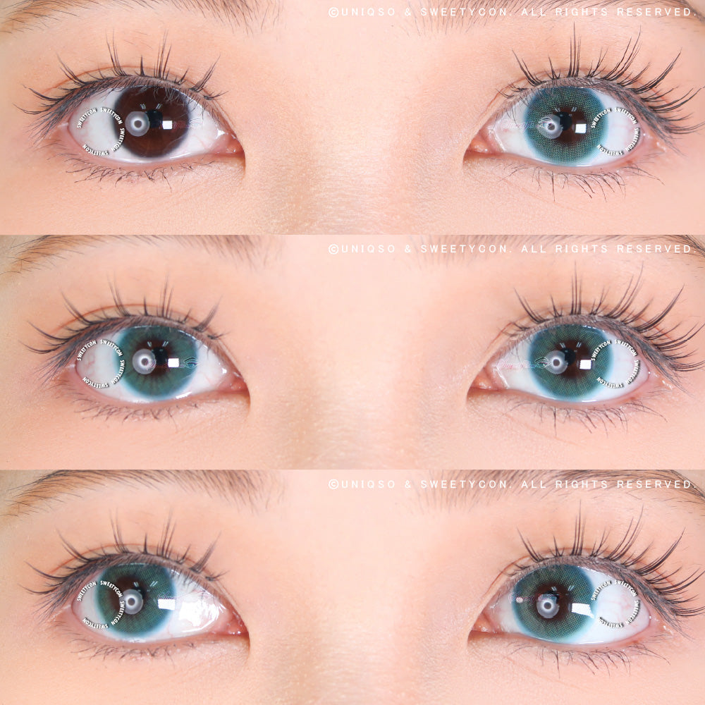 Sweety Hidrocor II Blue (1 lens/pack)-Colored Contacts-SweetyCon