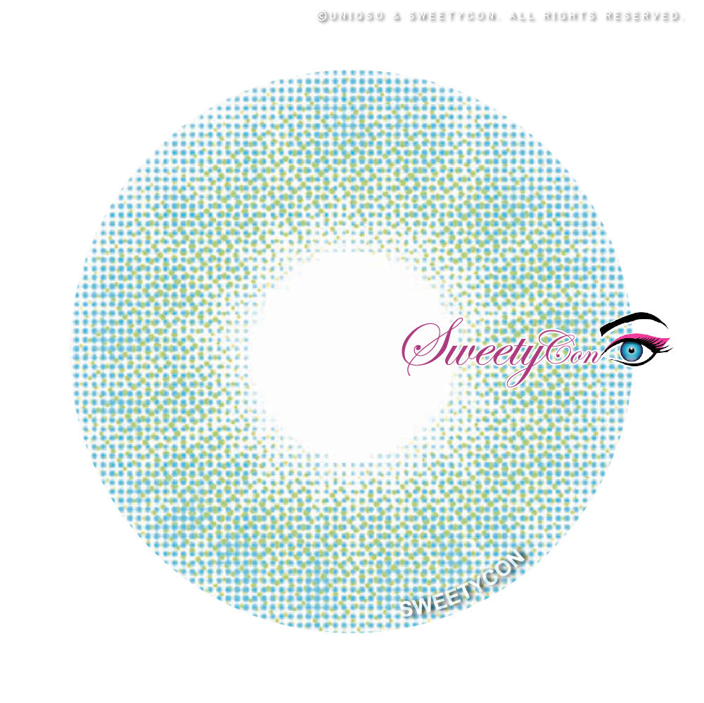 Sweety Hidrocor II Blue (1 lens/pack)-Colored Contacts-SweetyCon