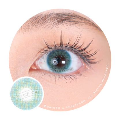 Sweety Hidrocor II Blue (1 lens/pack)-Colored Contacts-SweetyCon