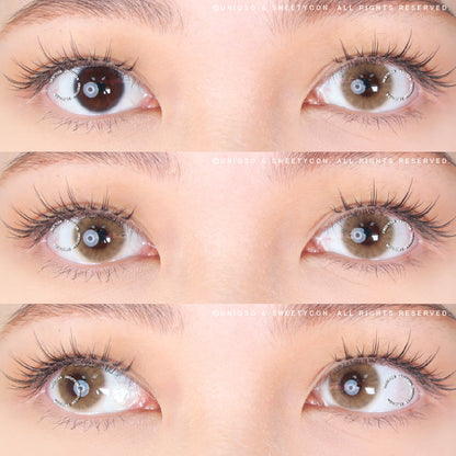 Sweety Hidrocor II Brown (1 lens/pack)-Colored Contacts-SweetyCon