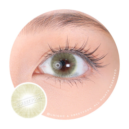 Sweety Hidrocor II Giallo (1 lens/pack)-Colored Contacts-SweetyCon