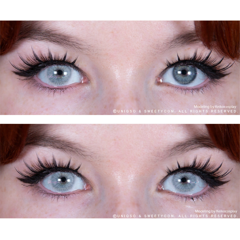 Sweety Hidrocor II Grey (1 lens/pack)-Colored Contacts-SweetyCon