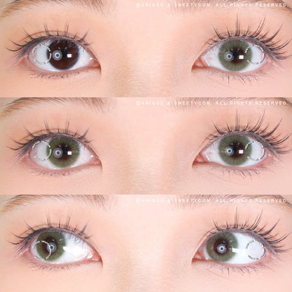 Sweety Hidrocor II Sky Grey (1 lens/pack)-Colored Contacts-SweetyCon