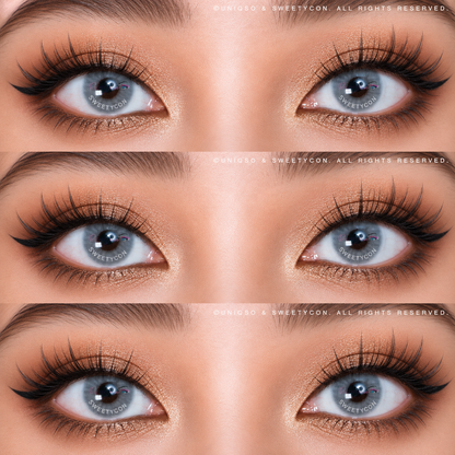 Sweety Hidrocor Icy Grey (1 lens/pack)-Colored Contacts-SweetyCon