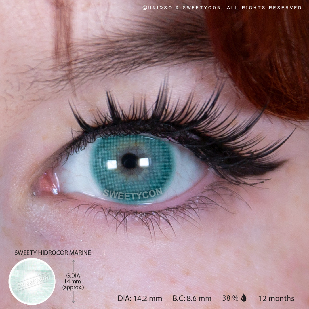 Sweety Hidrocor Marine (1 lens/pack)-Colored Contacts-SweetyCon