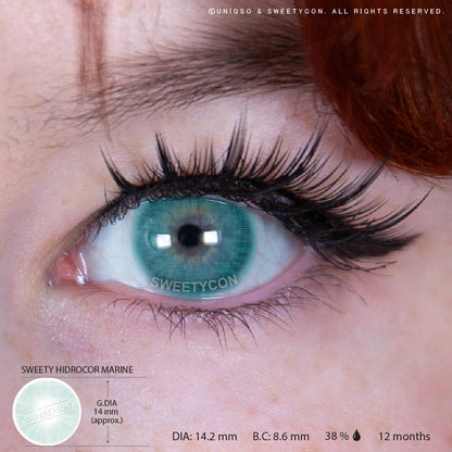 Sweety Hidrocor Marine (1 lens/pack)-Colored Contacts-SweetyCon