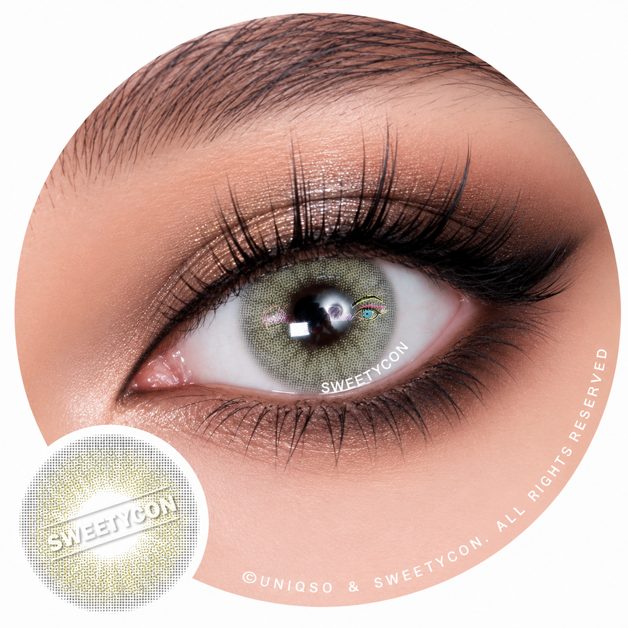 Sweety Hidrocor Quartz (1 lens/pack)-Colored Contacts-SweetyCon