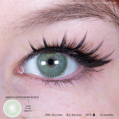 Sweety Hidrocor Rio Buzios (1 lens/pack)-Colored Contacts-SweetyCon