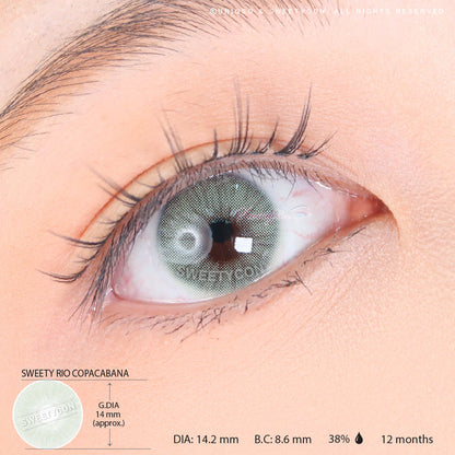 Sweety Hidrocor Rio Copacabana (1 lens/pack)-Colored Contacts-SweetyCon