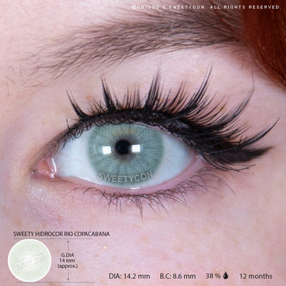 Sweety Hidrocor Rio Copacabana (1 lens/pack)-Colored Contacts-SweetyCon