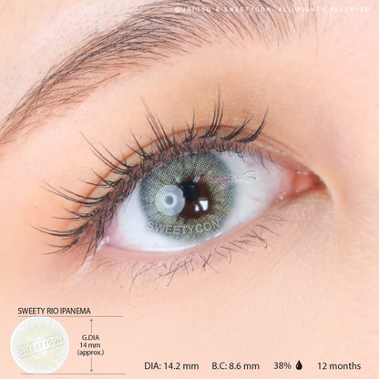 Sweety Hidrocor Rio Ipanema (1 lens/pack)-Colored Contacts-SweetyCon