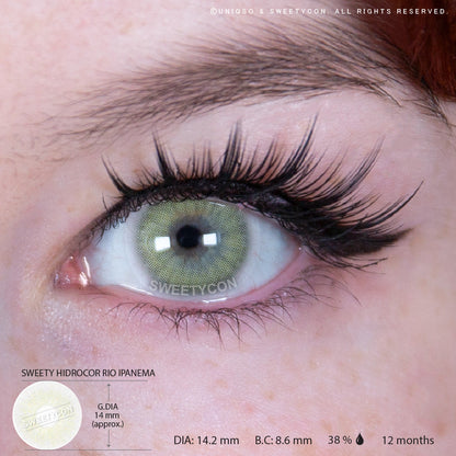 Sweety Hidrocor Rio Ipanema (1 lens/pack)-Colored Contacts-SweetyCon
