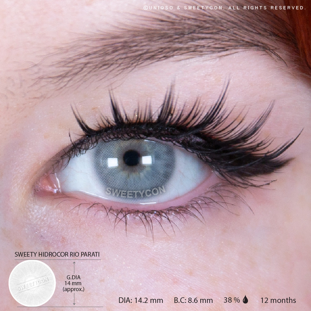 Sweety Hidrocor Rio Parati (1 lens/pack)-Colored Contacts-SweetyCon