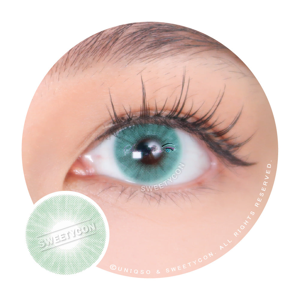 Sweety Hidrocor Verde (1 lens/pack)-Colored Contacts-SweetyCon