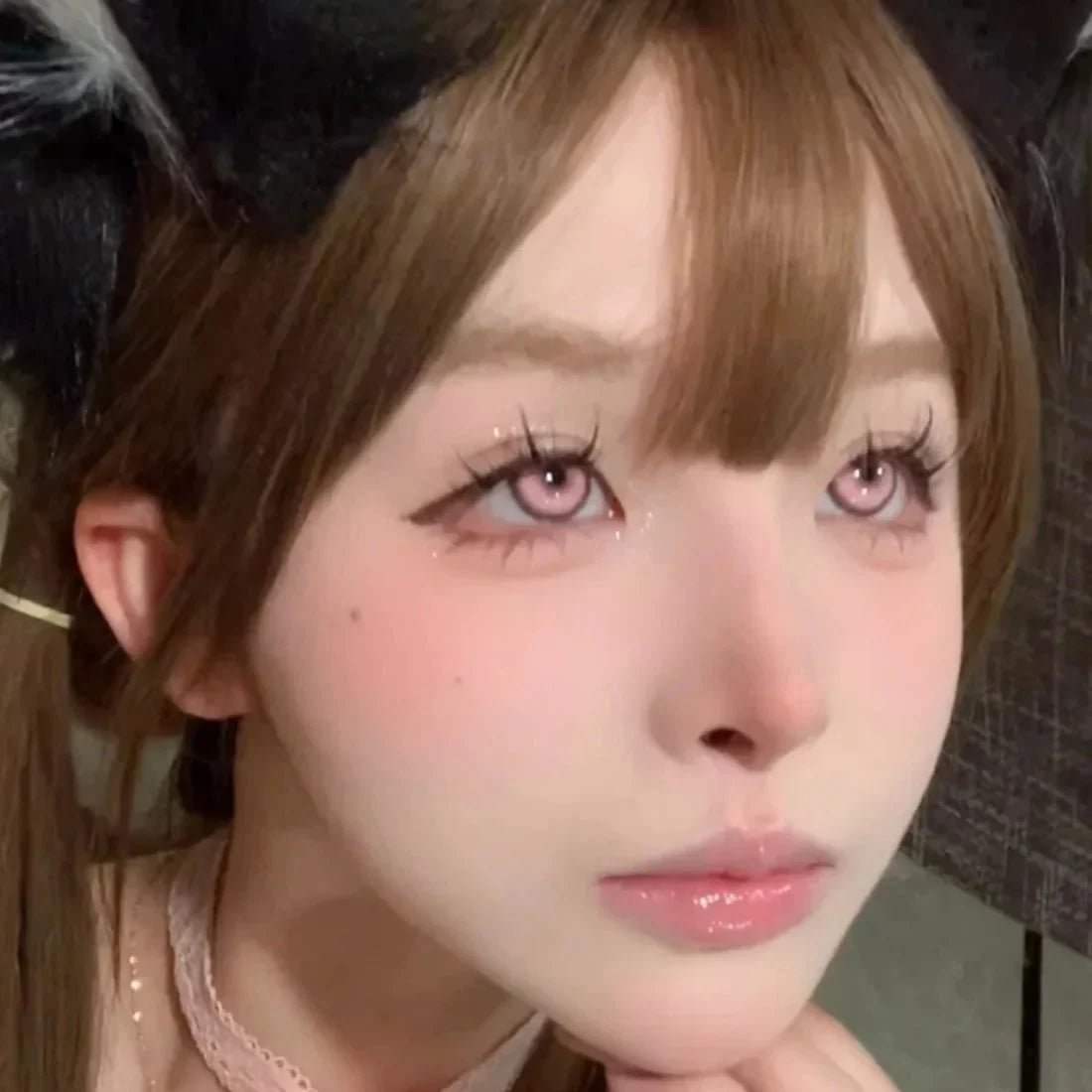 Sweety Koi Pink (1 lens/pack)-Colored Contacts-UNIQSO