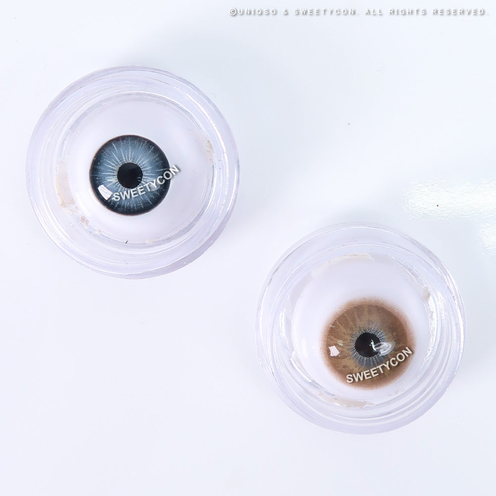 Sweety Love.S Brown (1 lens/pack)-Colored Contacts-SweetyCon