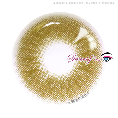 Sweety Love.S Brown (1 lens/pack)-Colored Contacts-SweetyCon