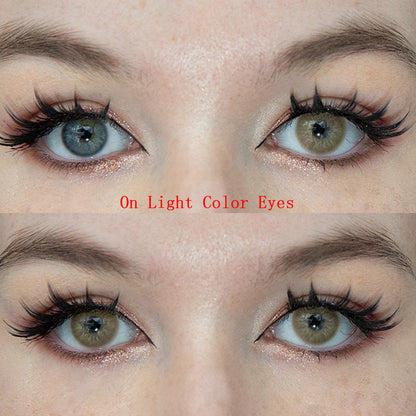 Sweety Love.S Grey (1 lens/pack)-Colored Contacts-SweetyCon