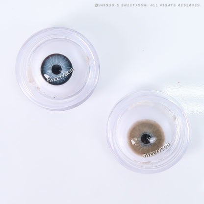 Sweety Love.S Grey (1 lens/pack)-Colored Contacts-SweetyCon