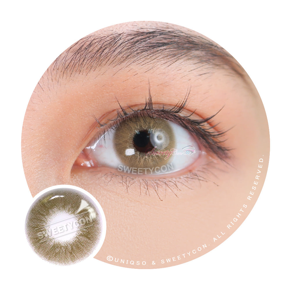 Sweety Love.S Grey (1 lens/pack)-Colored Contacts-SweetyCon