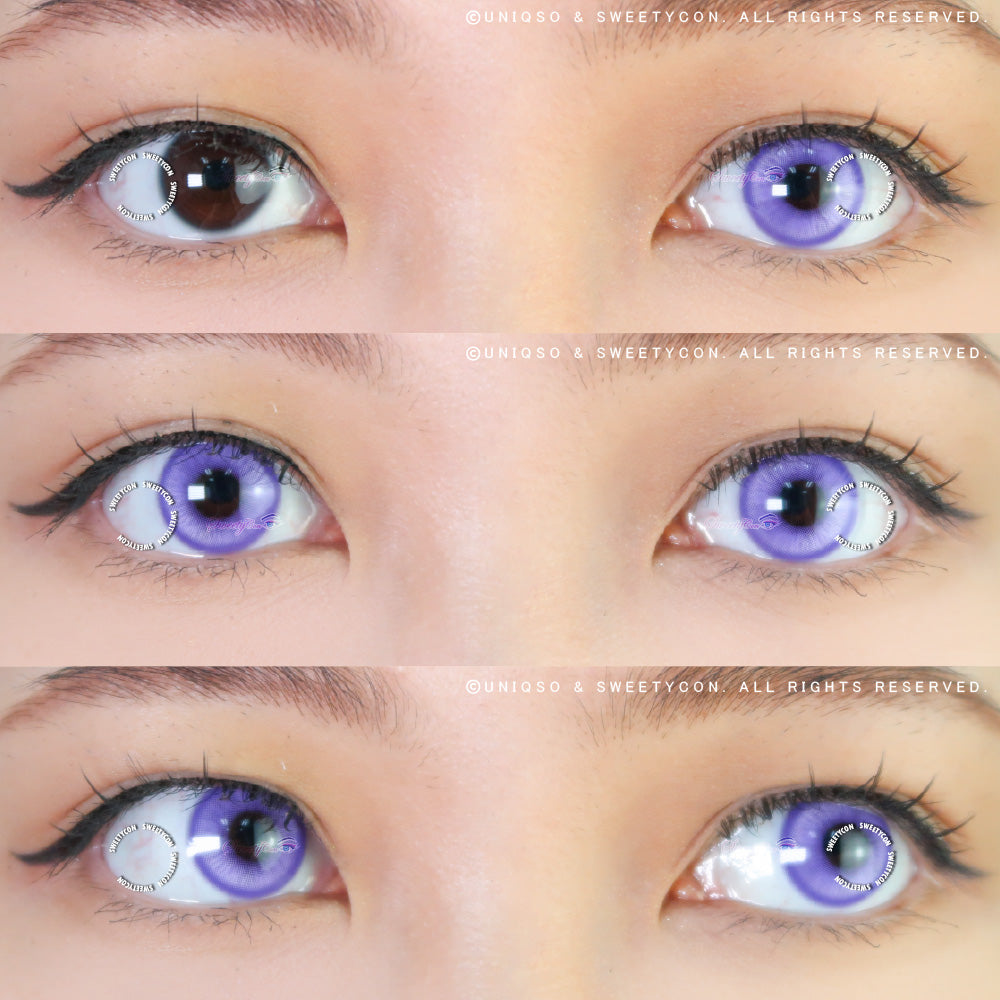 Sweety Magic Pop Blue Violet (1 lens/pack)-Colored Contacts-SweetyCon