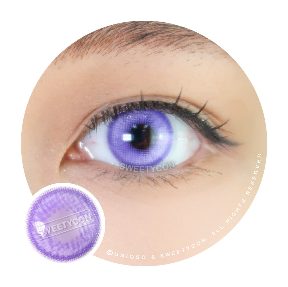 Sweety Magic Pop Blue Violet (1 lens/pack)-Colored Contacts-SweetyCon