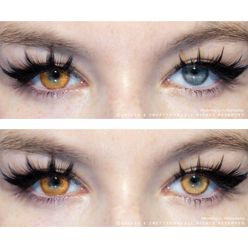 Sweety Magic Pop Brown (1 lens/pack)-Colored Contacts-SweetyCon