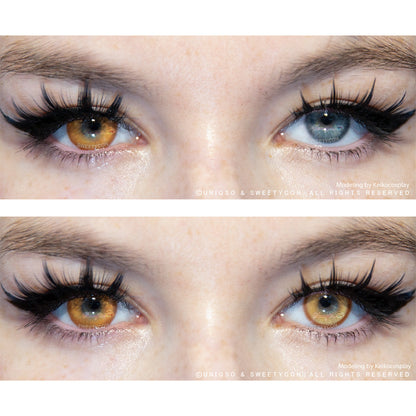 Sweety Magic Pop Brown (1 lens/pack)-Colored Contacts-SweetyCon