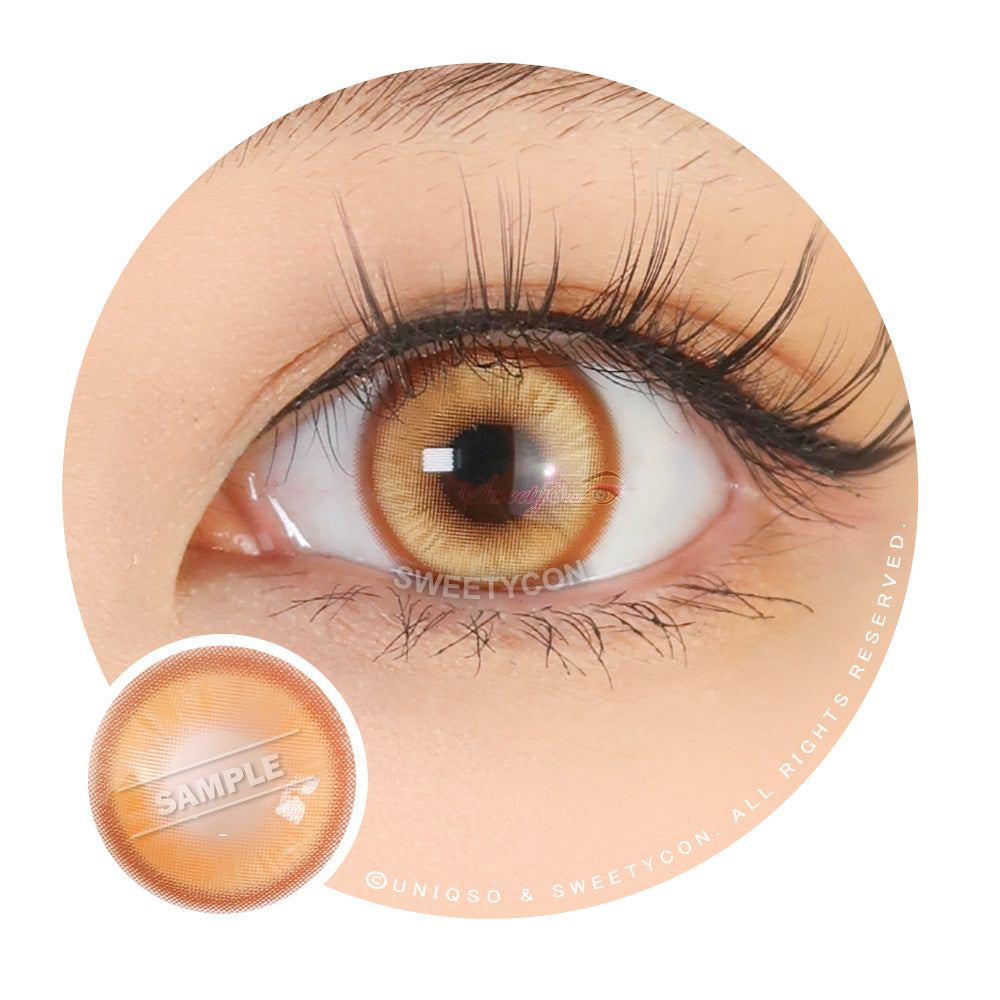 Sweety Magic Pop Brown (1 lens/pack)-Colored Contacts-SweetyCon