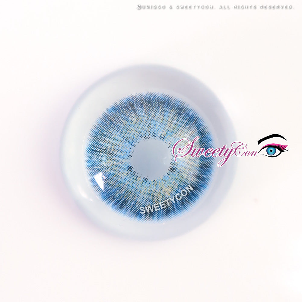Sweety Magnificent Antarctic Blue (1 lens/pack)-Colored Contacts-SweetyCon